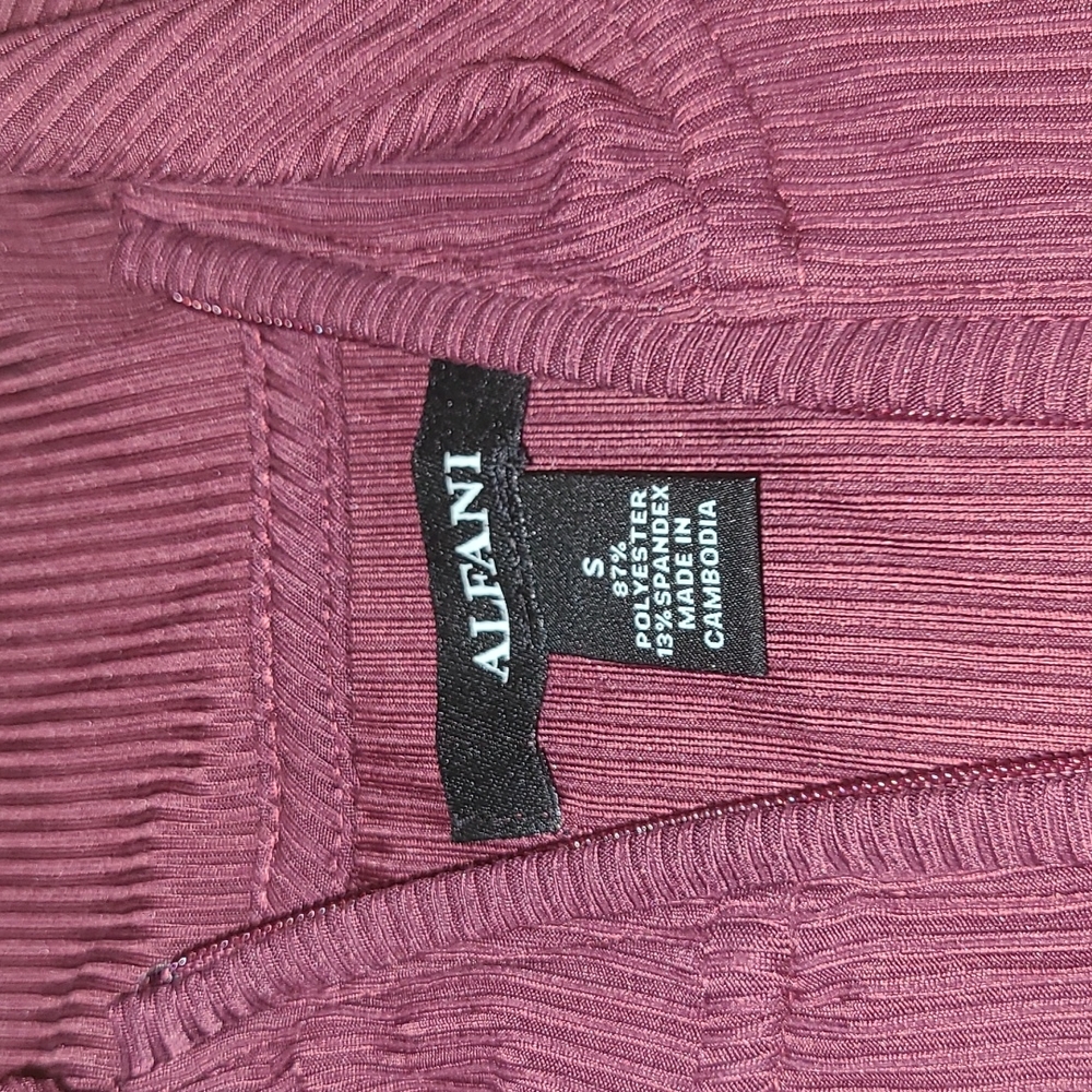 Alfani stretch 1/4 zip sweater - Picture 3 of 11